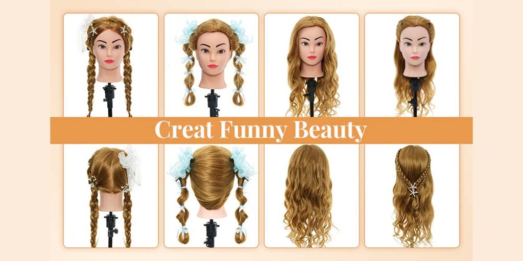 Save 40% on Neverland Beauty Mannequin Head with 60% Real Human Hair – Perfect for Hair Styling Practice! 1 Save 40% on Neverland Beauty Mannequin Head with 60% Real Human Hair – Perfect for Hair Styling Practice!