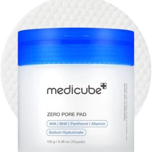 Dealsfig 16 39% Off Medicube Zero Pore Pads 2.0 – AHA, BHA Exfoliates, Firms | Korean Skincare 70ct $18.90