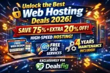 🚀 The Ultimate Best Web Hosting Deal 2026: Save 75% + Extra 20% Off at Dealsfig