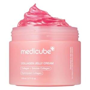 Dealsfig 24 Medicube Collagen Jelly Cream, Niacinamide & Hydrolyzed Collagen – Hydrates, Firms, 24H Glow | Korean Skincare, 3.71 fl.oz. | 52% Off, $15.90 ($4.29/fl.oz.)