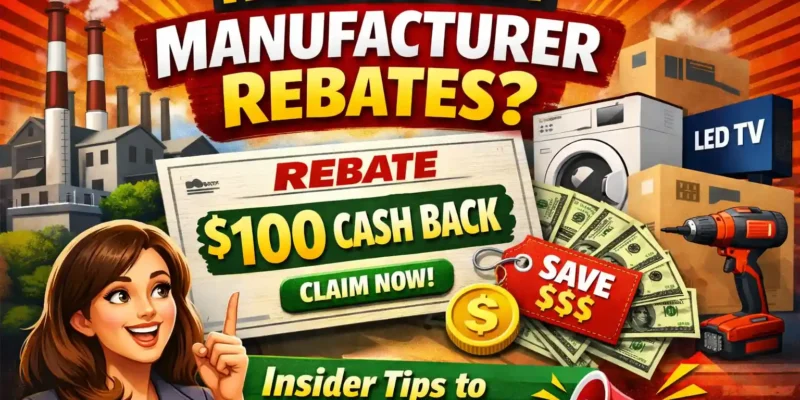 How to Get Manufacturer Rebates? Insider Tips to Save Big Today